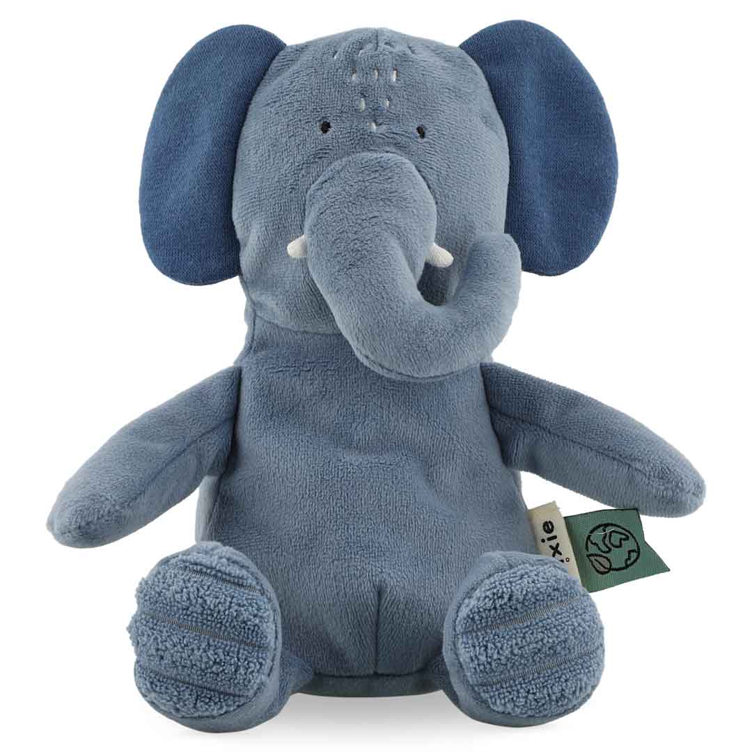 Elefant de Plus Baby Trixie – Jucărie Moale pentru Bebeluși 0m+