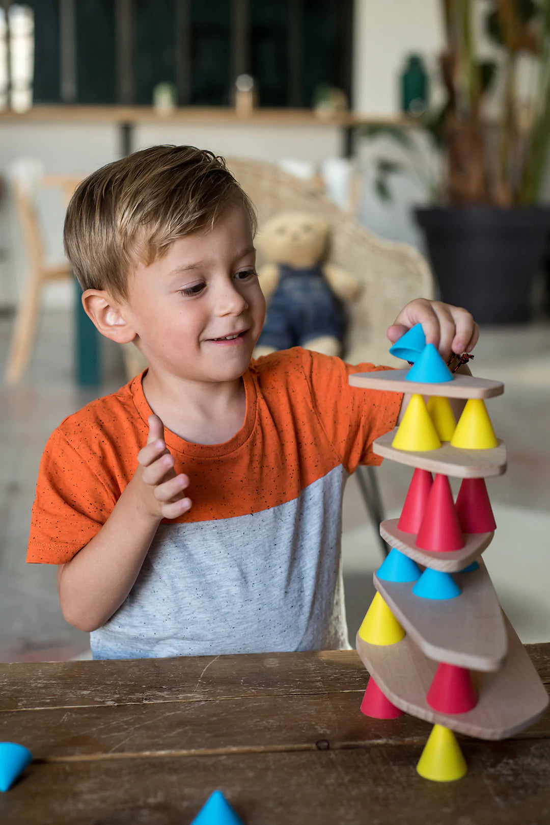 Joc constructie creativ – PIKS set mic 24 piese